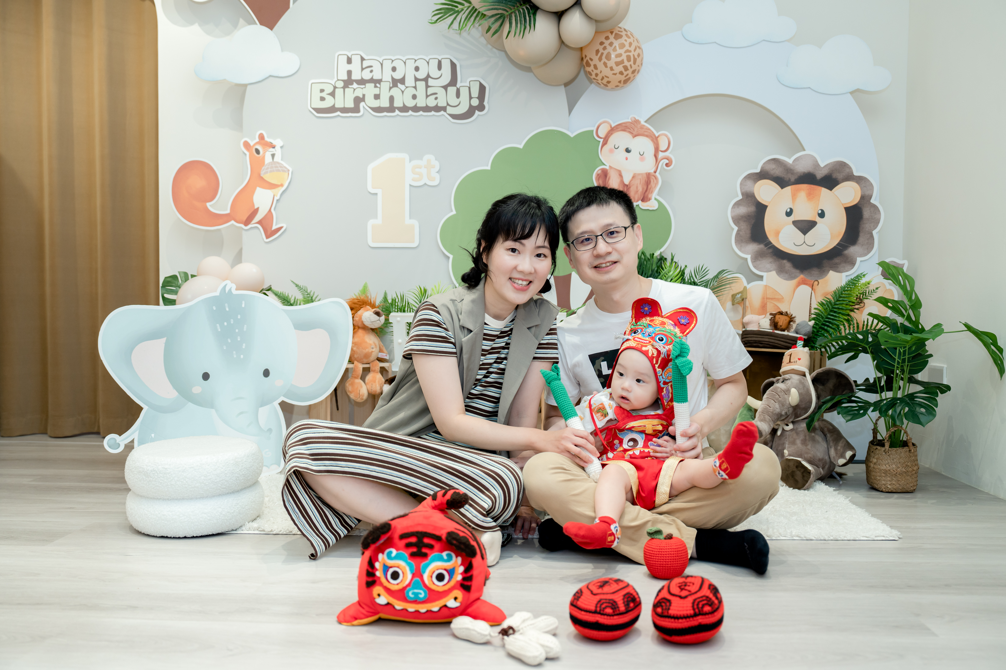 叢林風抓周封面